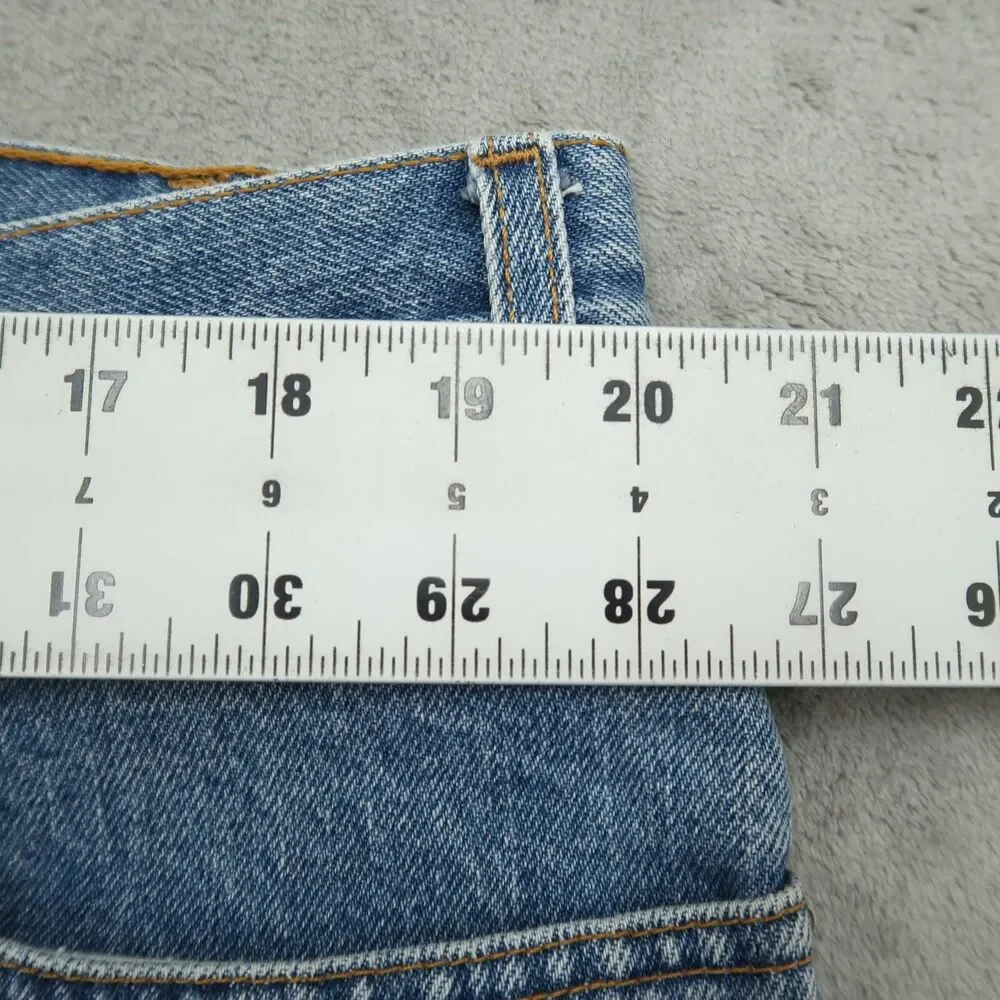 Levi's 505 Jeans Mens Size 42x30 (40x30 Actual) Blue Vintage Regular Straight